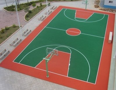 塑膠籃球場