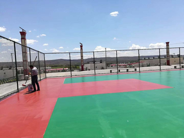 pu籃球場