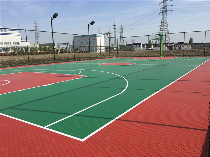 硅pu籃球場